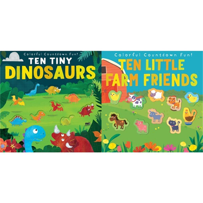 Ten Tiny Dino & Ten Little Farm 2 set