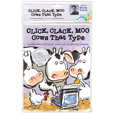 Click Clack Moo Cows That Type Bk & CD