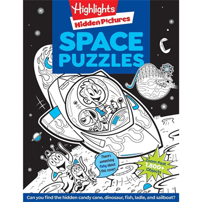 Highlights Hidden Picture Space Puzzles